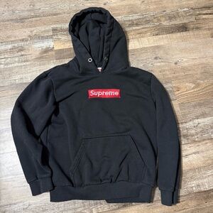 Supreme Black Hoodie - YL
